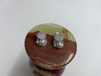 Silver Oyster AD Studs