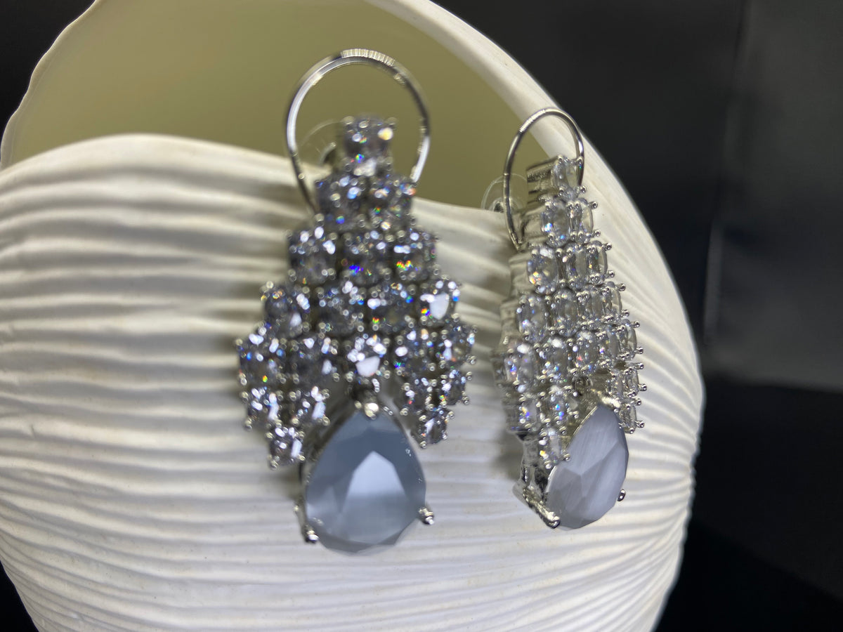 Gray Drop XL Shiny Stones with Beautiful Grey Drops – Opal Whimsy