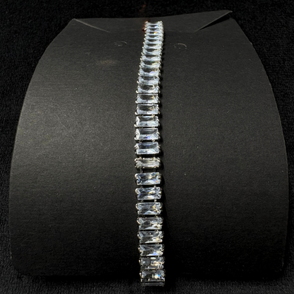 Rectangle Big Tennis Bracelet