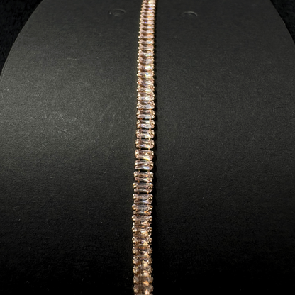 Small Baguette Tennis Bracelet
