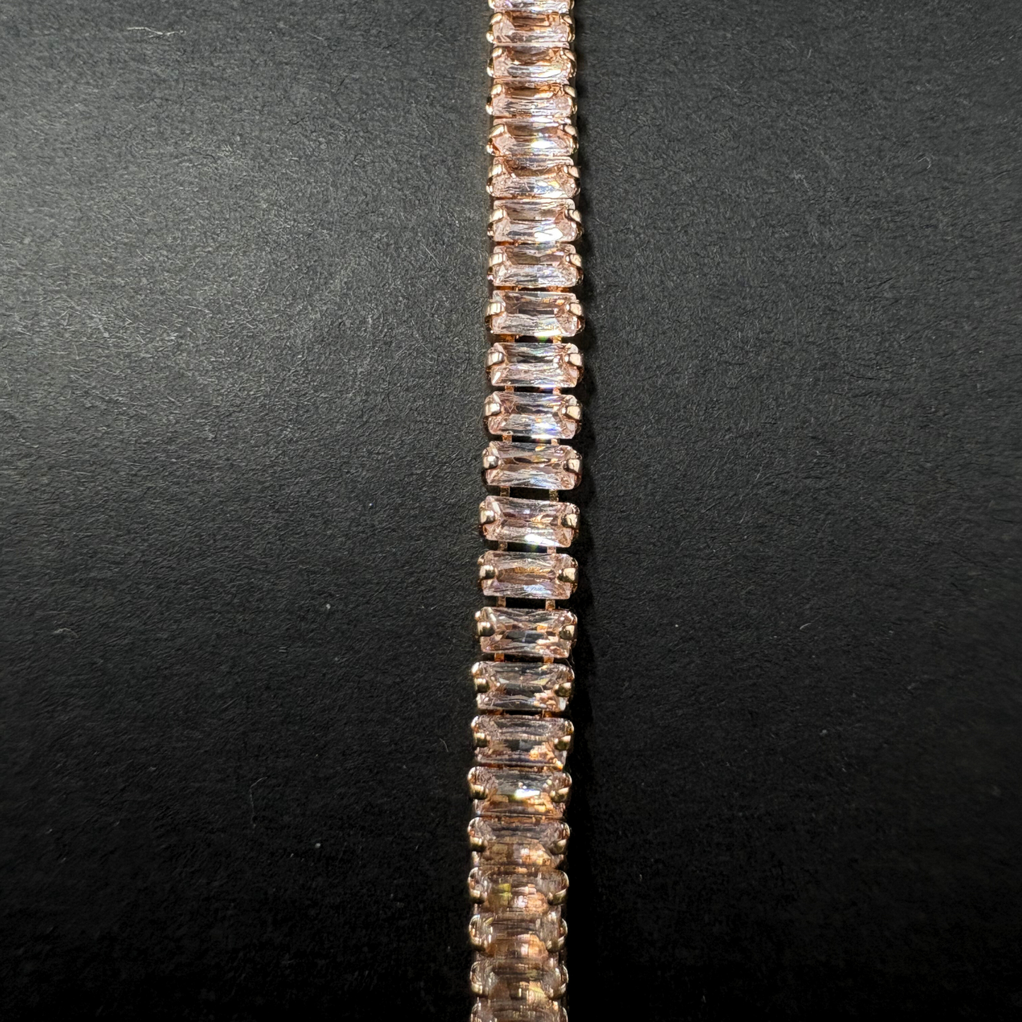 Small Baguette Tennis Bracelet