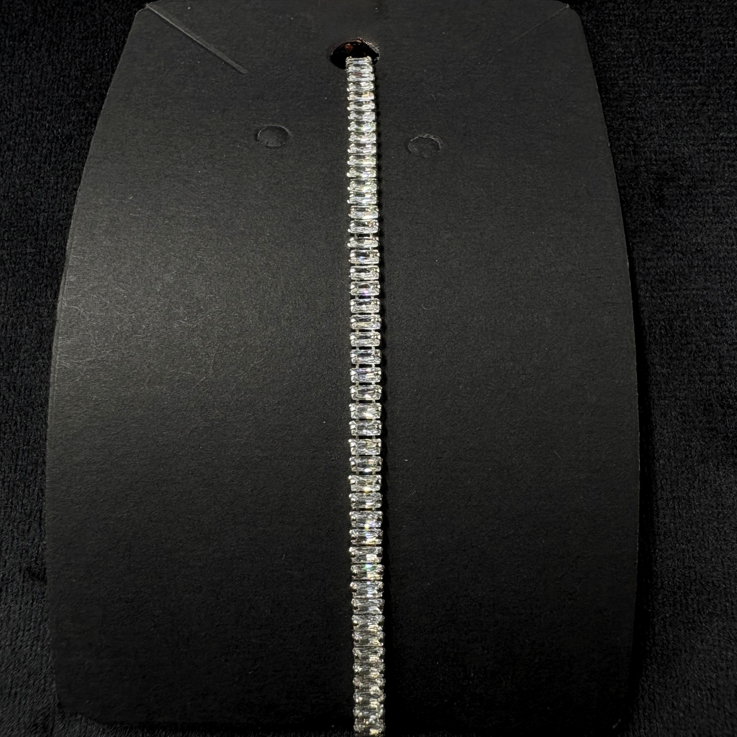 Small Baguette Tennis Bracelet