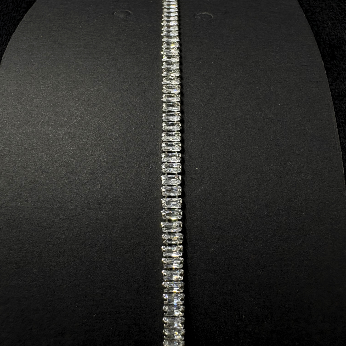 Small Baguette Tennis Bracelet