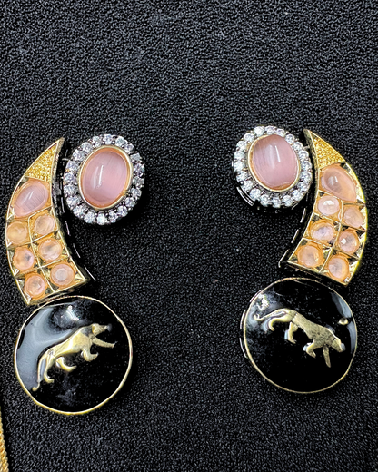 Stylish Doublet Branded Pendant Set